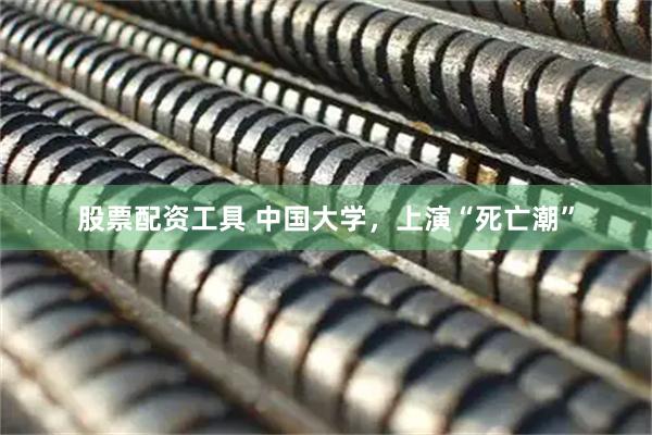 股票配资工具 中国大学，上演“死亡潮”